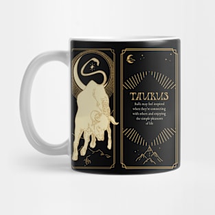 Taurus Zodiac Sign Mug